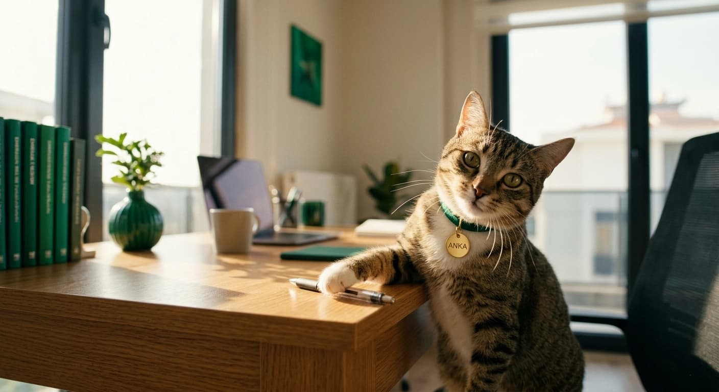 Yer Çekimi Testi: Kediler Neden Eşyaları Masadan Aşağı Atar?